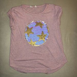 GAP Flippy Sequins Top